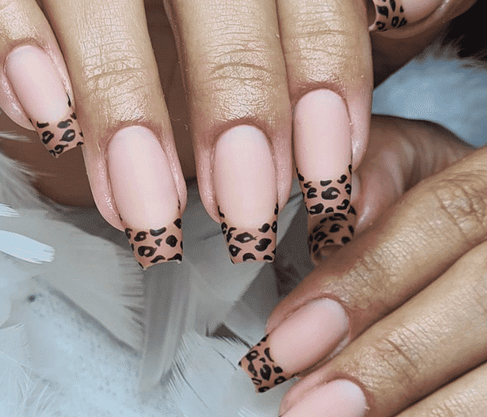 animal print de onça marrom