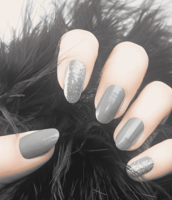 esmalte cinza