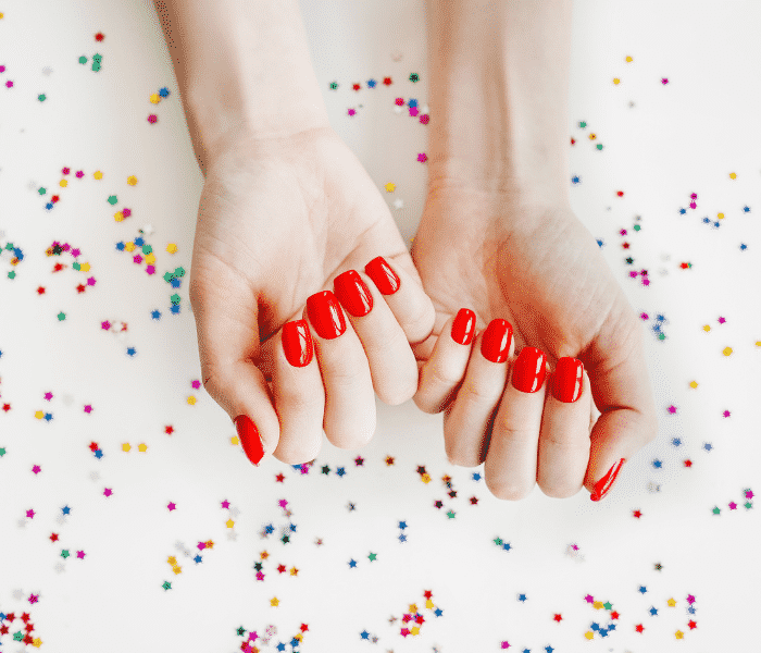 cores de esmalte da moda