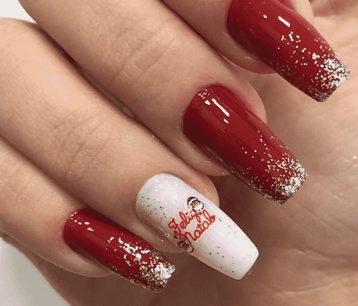 decoração de unha para o natal (2)