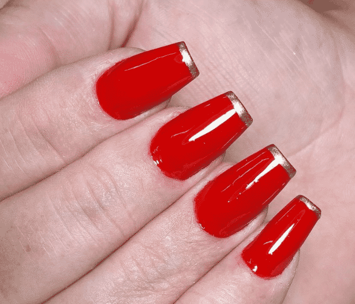 ideias de unhas para o natal