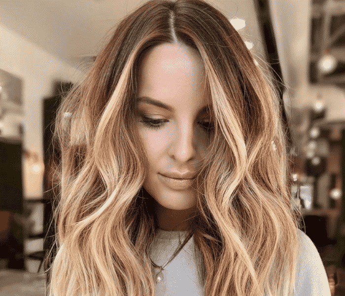 corte long bob loiro