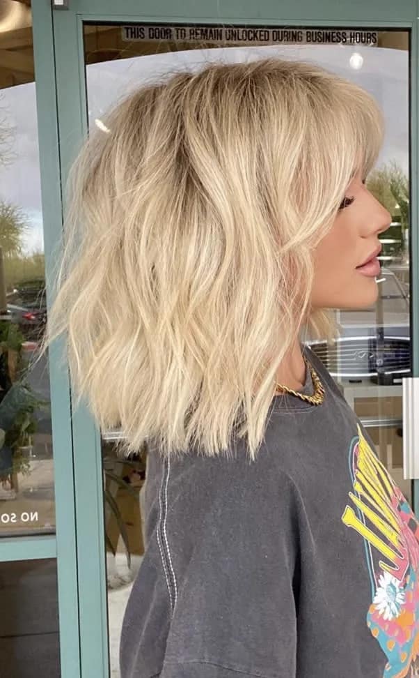 corte de cabelo no ombro