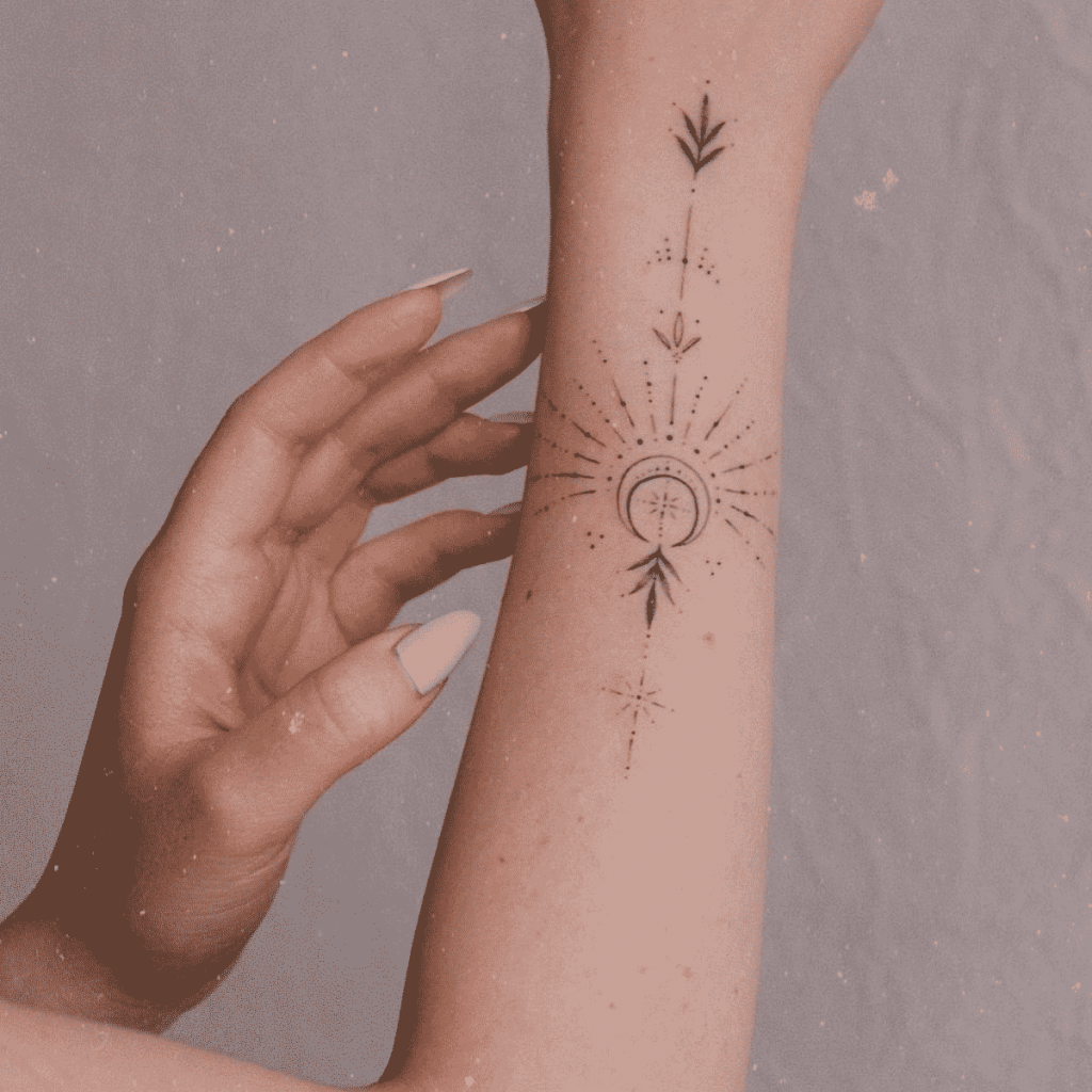 DELICADAS TATUAGENS ORNAMENTAIS