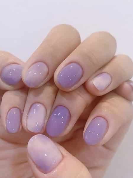 unhas redondas
