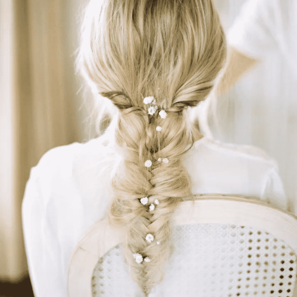 penteado trança rabo de peixe