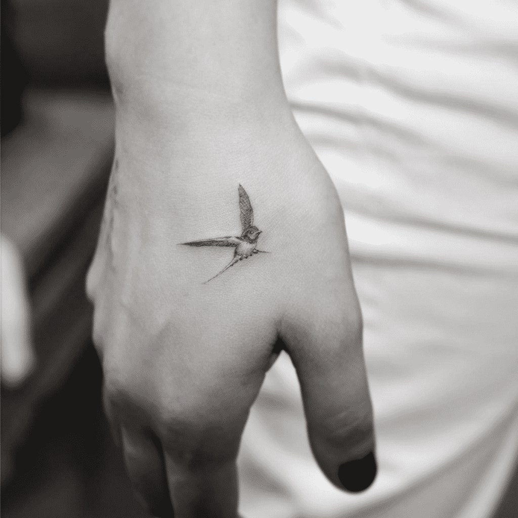 tattoo passaro