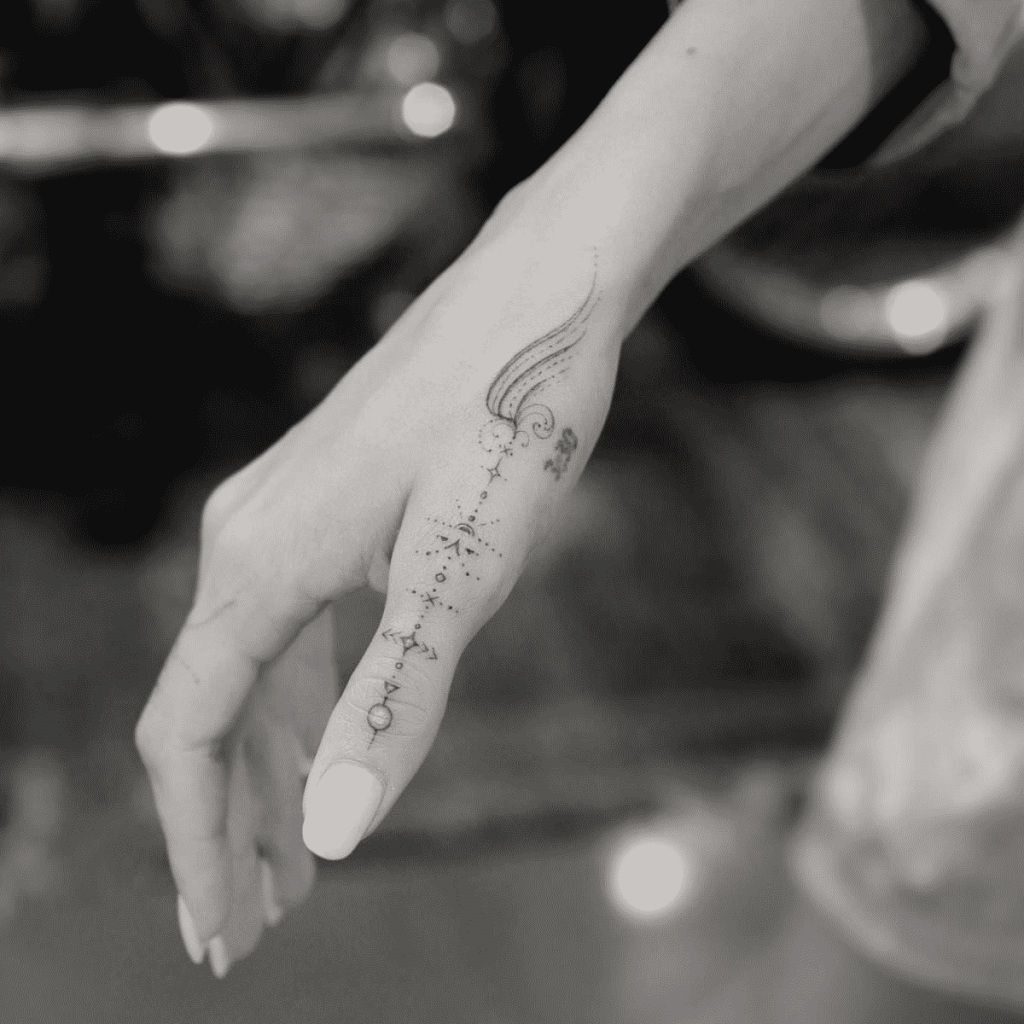 tatuagem minimalista