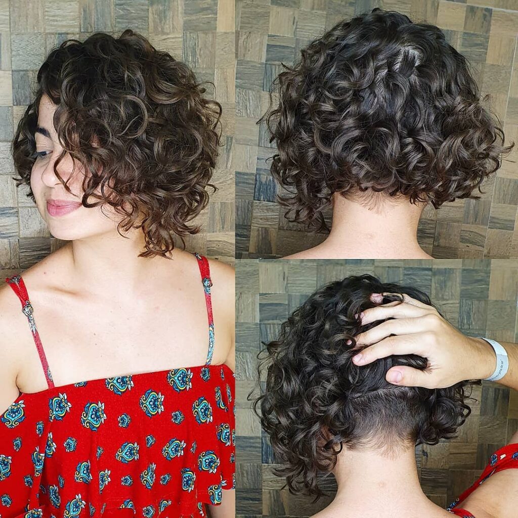 Corte assimétrico com franjão