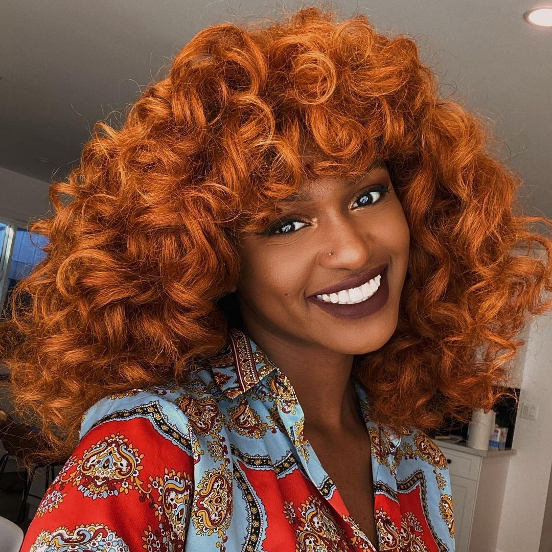 cor de cabelo laranja