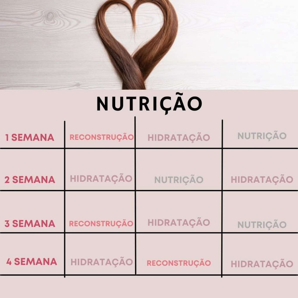 CRONOGRAMA DE NUTRIÇÃO