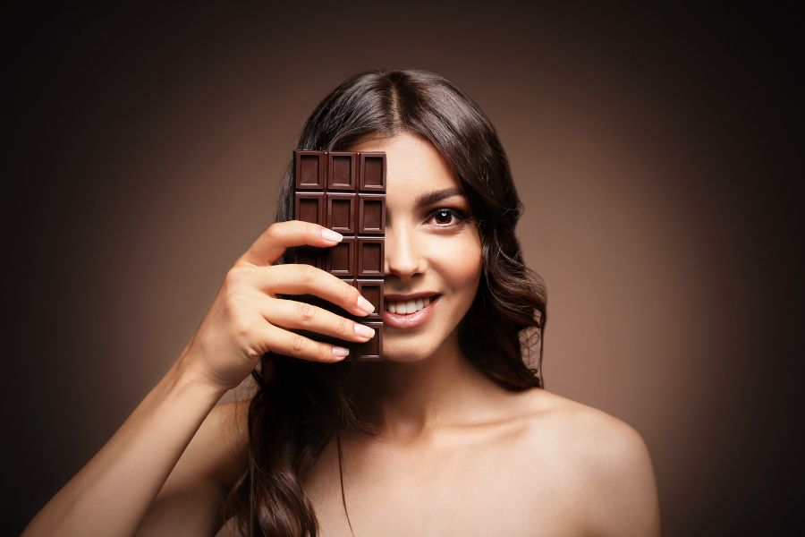 cabelo marrom chocolate