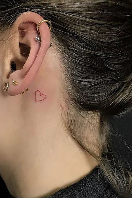 tatuagem de coração