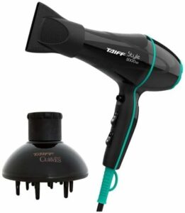 Secador Taiff Stylle 2000w 220v, Taiff, STYLE 334, PRETO, Pequeno