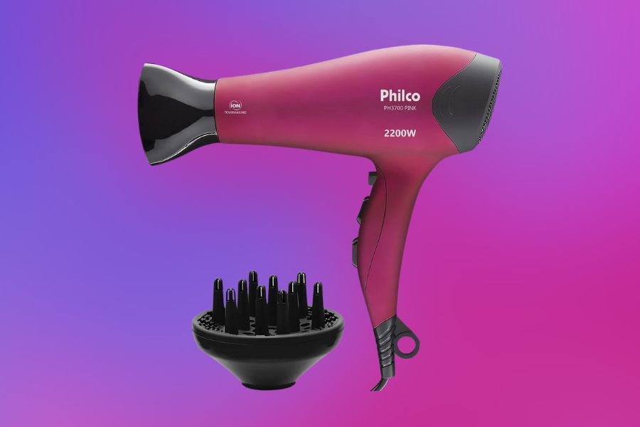 secador para cabelo crespo